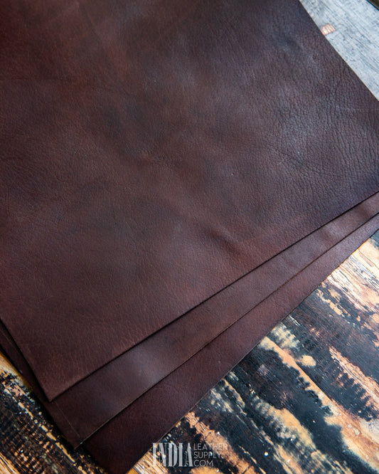 Dark Roast Brown Leather Panel