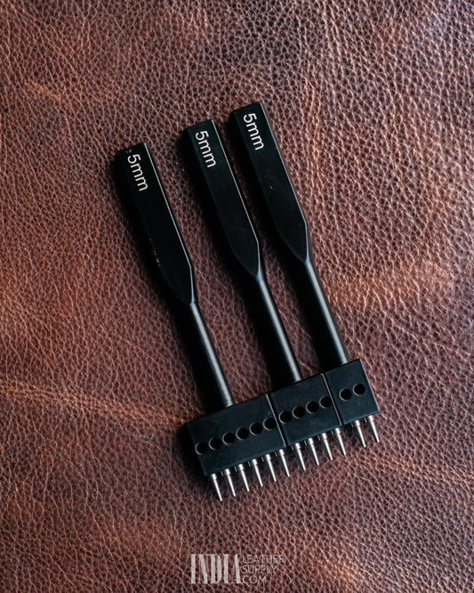 Black Round punch - (2prong+4prong+6prong)