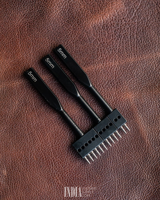 Black Round punch - (2prong+4prong+6prong)