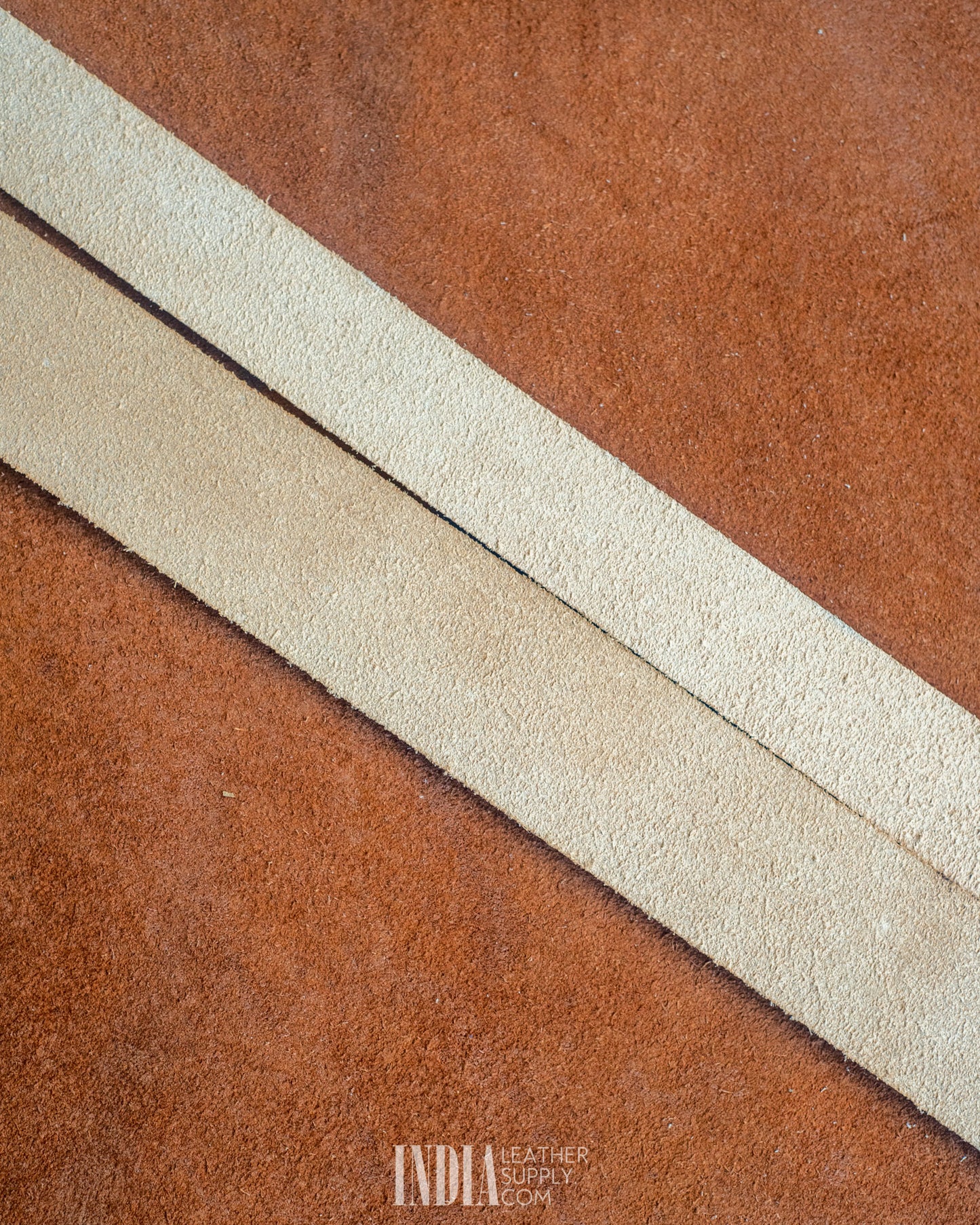 Belt Blank (3.5-4mm) - Tan