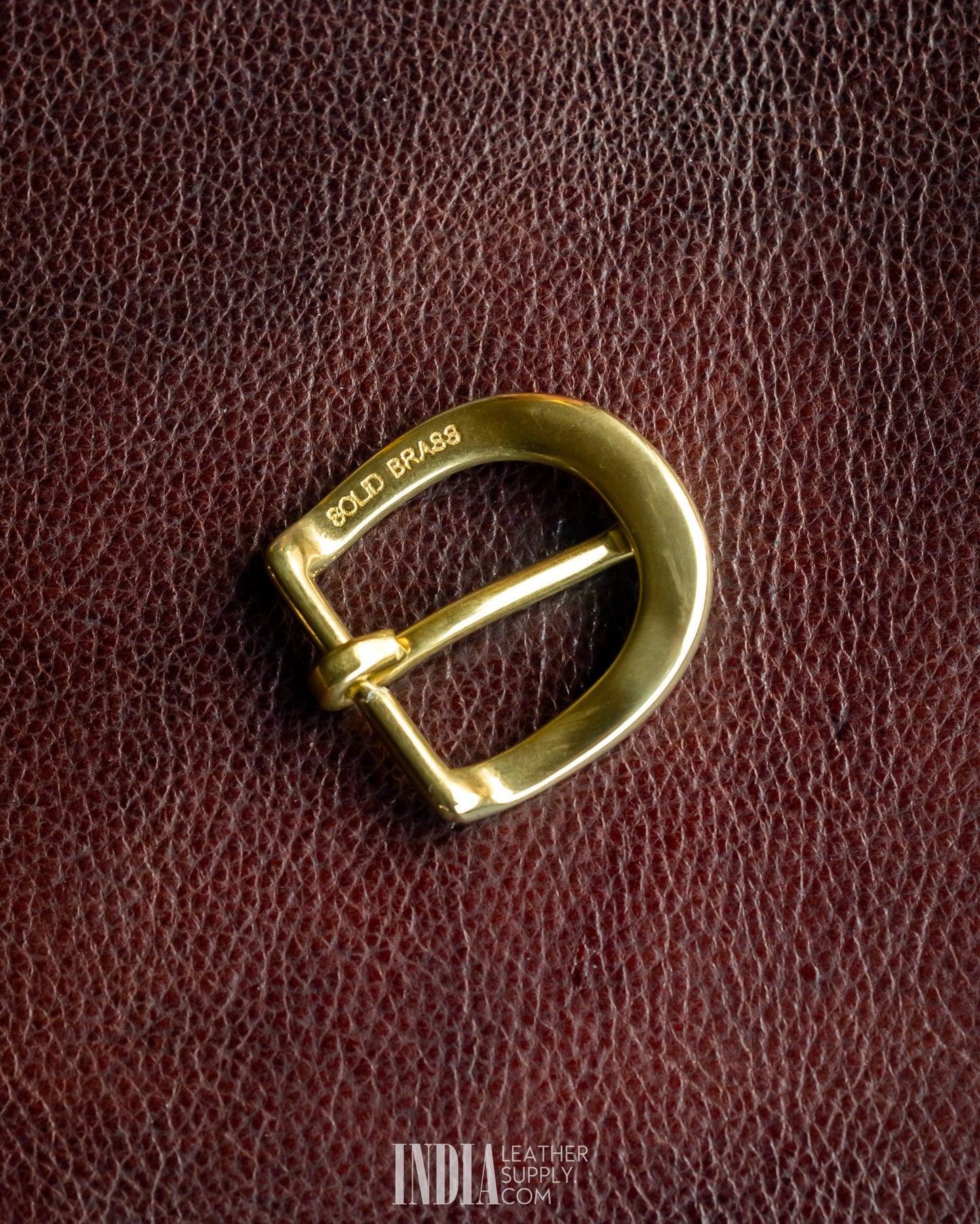 25mm Buckle, Solid Brass (Lacquered)
