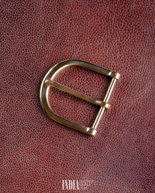 50mm Belt Buckle, Solid Brass