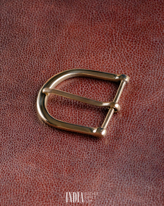 50mm Belt Buckle, Solid Brass