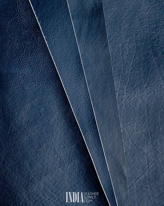 Sheong Shi Tannery - Navy Blue (Milled) - 1.3/1.4mm