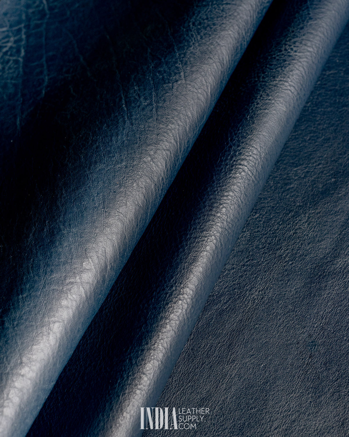 Sheong Shi Tannery - Navy Blue (Milled) - 1.3/1.4mm