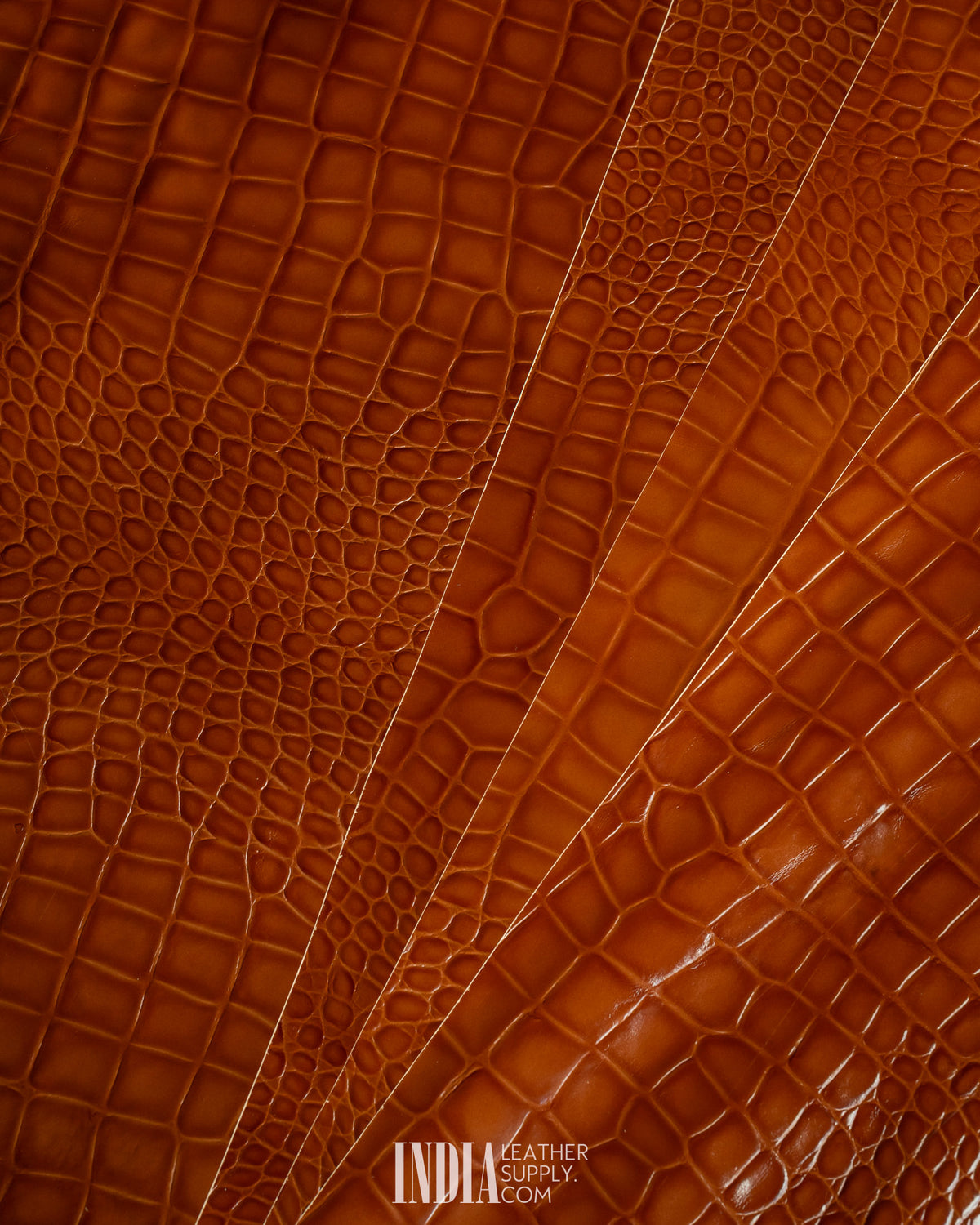 Tuscania Industria Conciaria – Cocco Stampato Cognac - 0.8/0.9mm