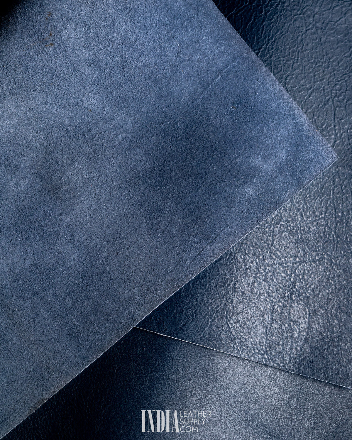 Sheong Shi Tannery - Navy Blue (Milled) - 1.3/1.4mm