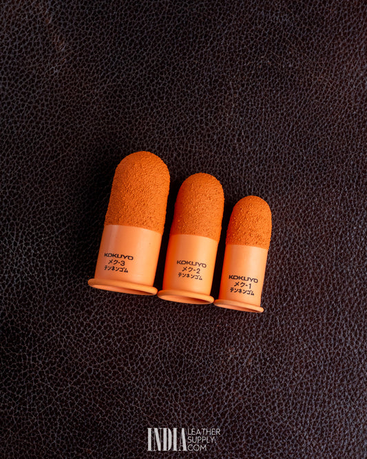 KOKUYO Rubber Finger Cot Needle Grip | India Leather Supply
