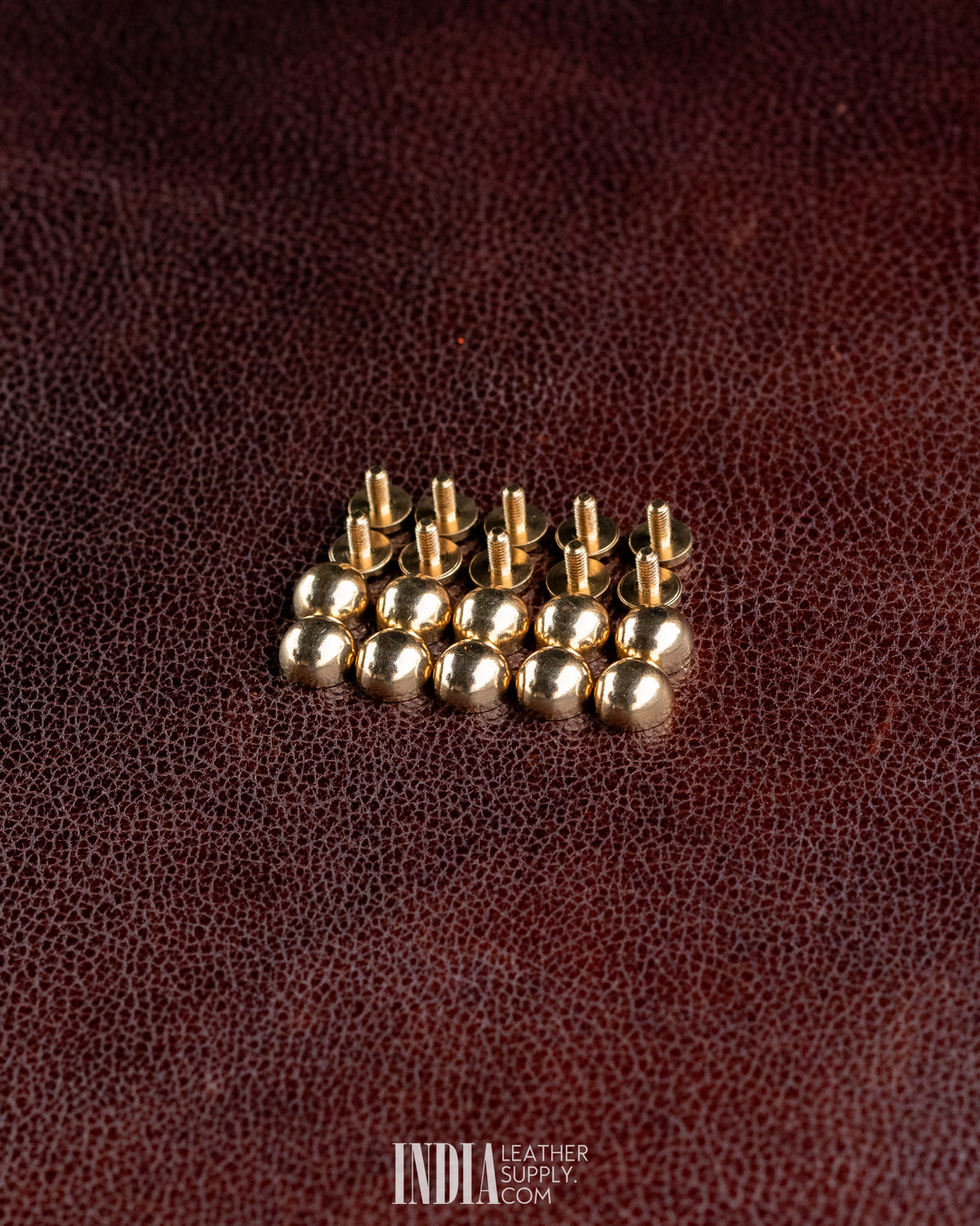 Bag Feet Solid Brass Pack of 10 | India Leather Supply