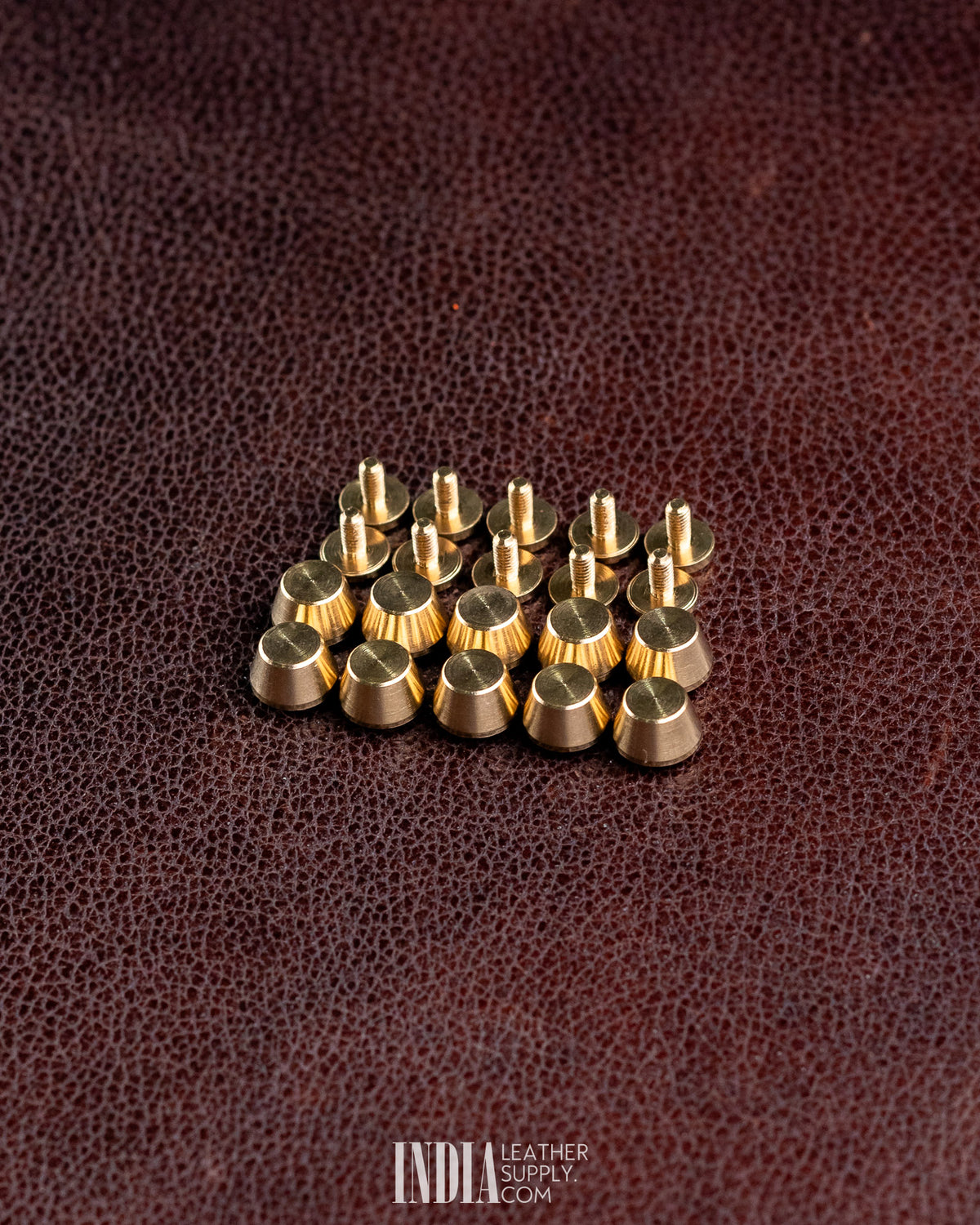 Bag Feet Solid Brass Pack of 10 | India Leather Supply