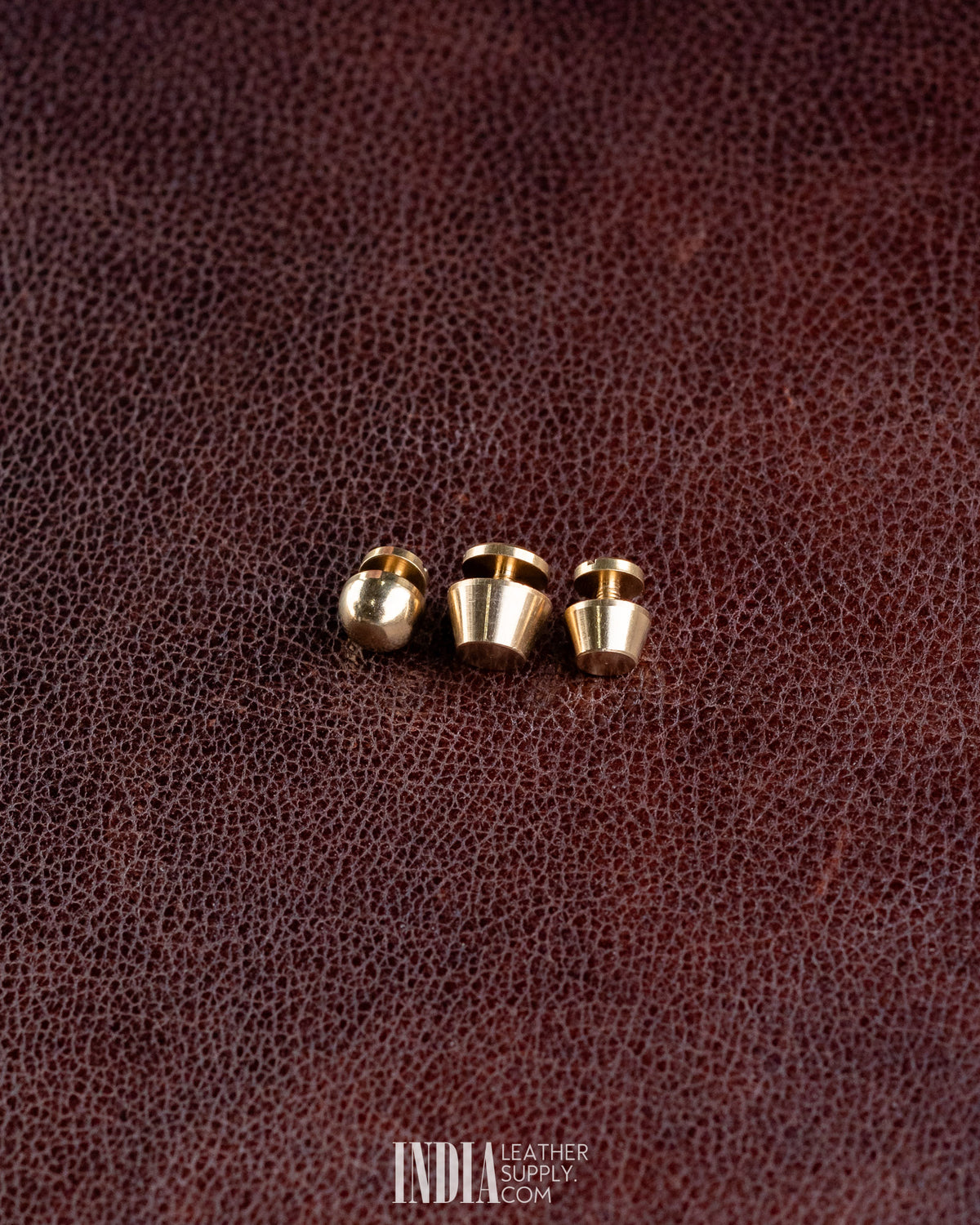 Bag Feet Solid Brass Pack of 10 | India Leather Supply
