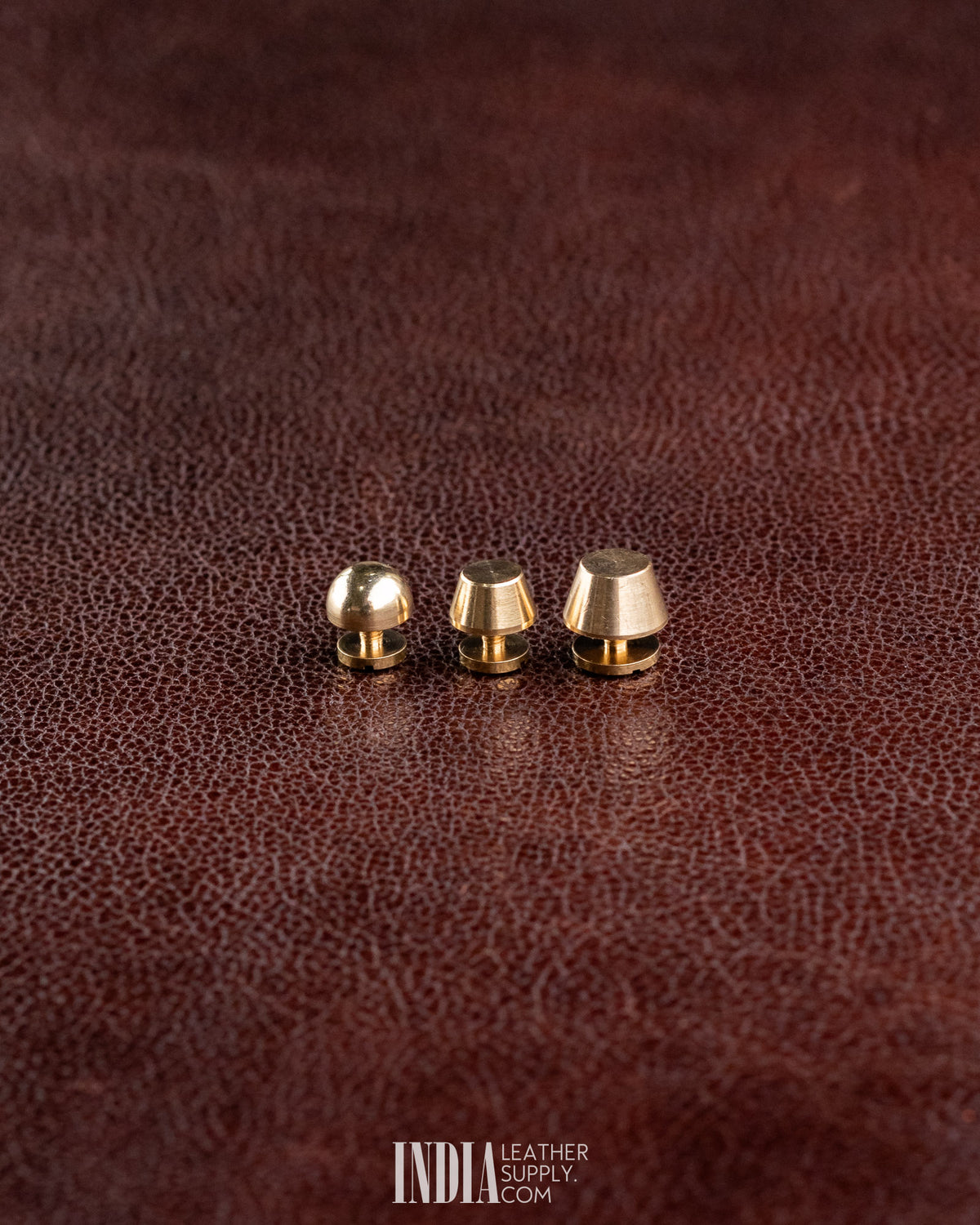 Bag Feet Solid Brass Pack of 10 | India Leather Supply