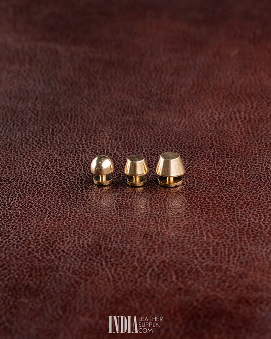 Bag Feet Solid Brass Pack of 10 | India Leather Supply