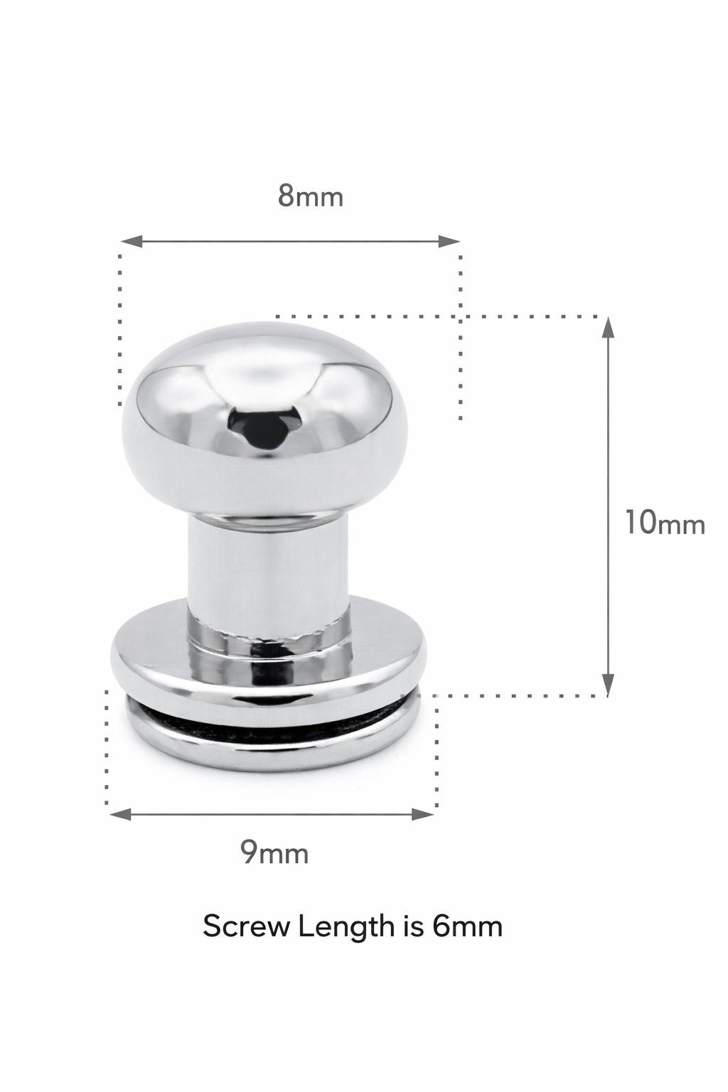 Brass Rivets and Studs| 10/Pack