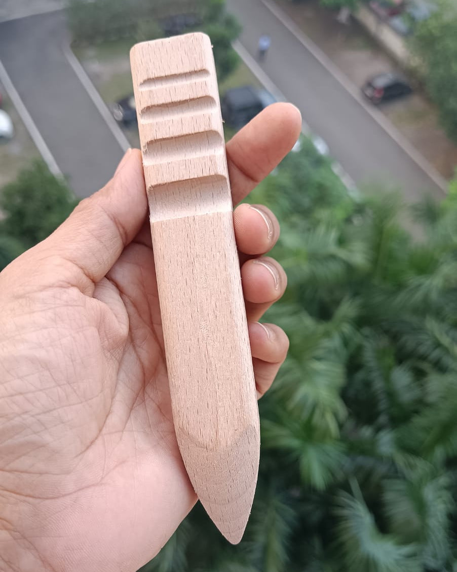 Flat Leather Burnisher