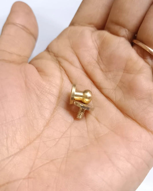 Brass Rivets and Studs| 10/Pack