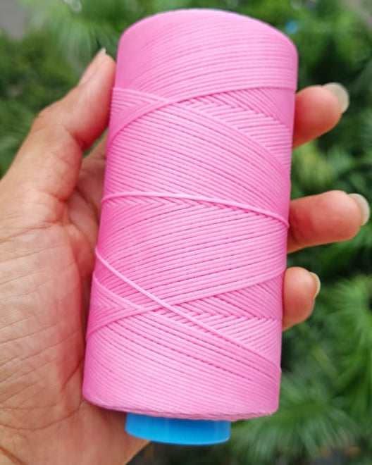 0.8 mm 400 Meters Polyester Waxed Thread| Threads India