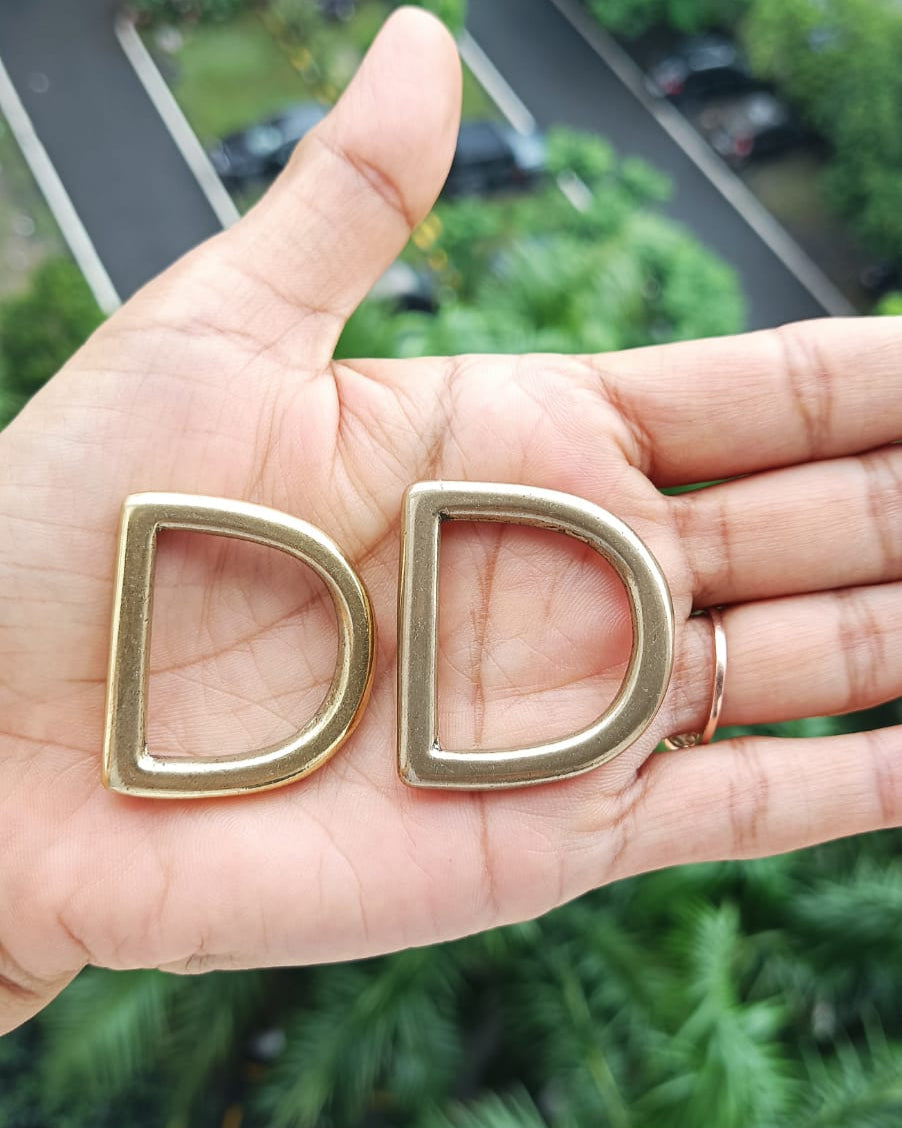 26mm D-Ring Brass Economy