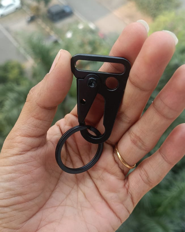 HK Spring Snap Hook with Ring (1 inch)