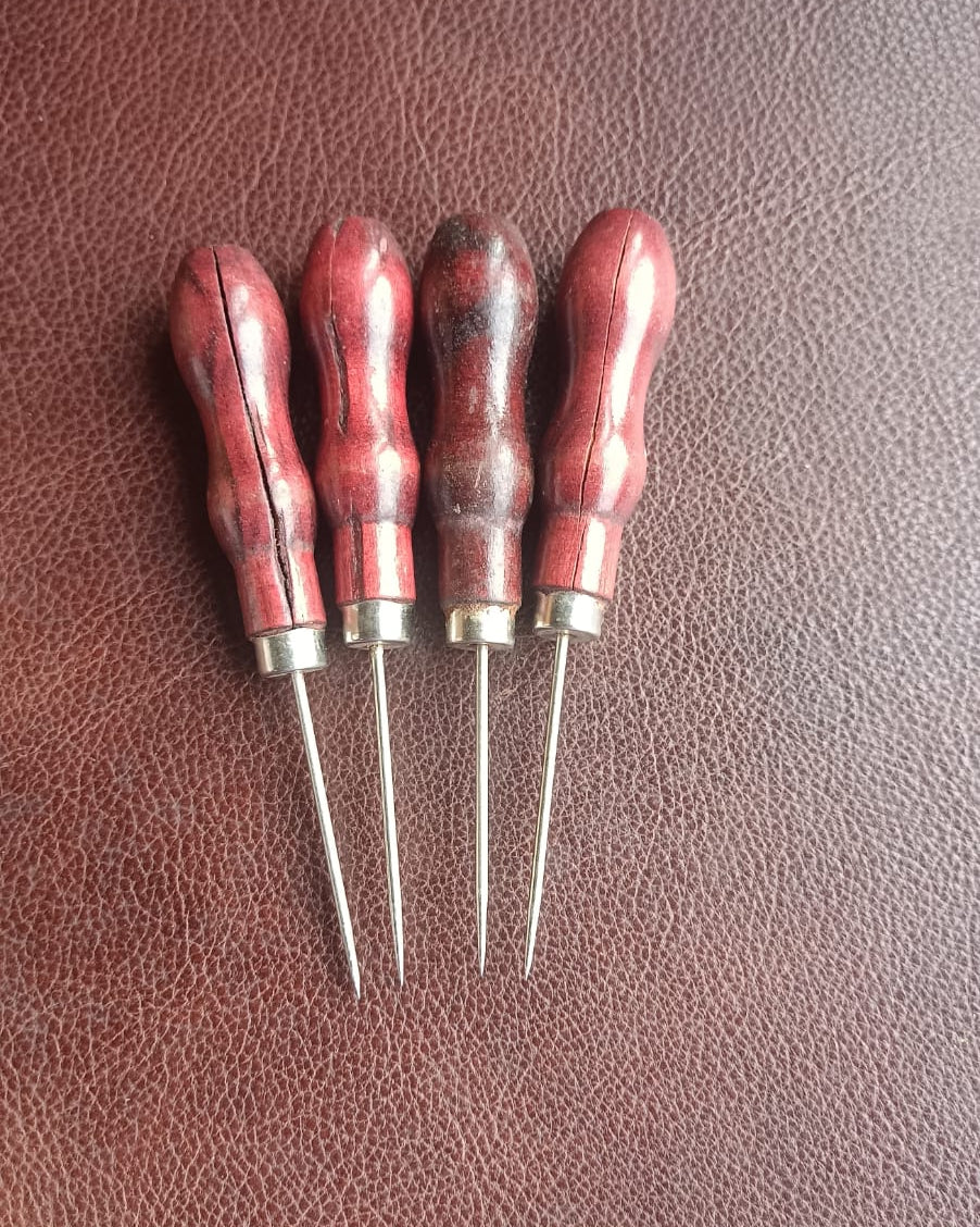 As is: Double Gourd Awl | India Leather Supply