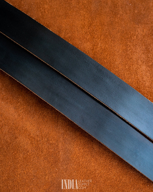 Belt Blank – Black | India Leather Supply