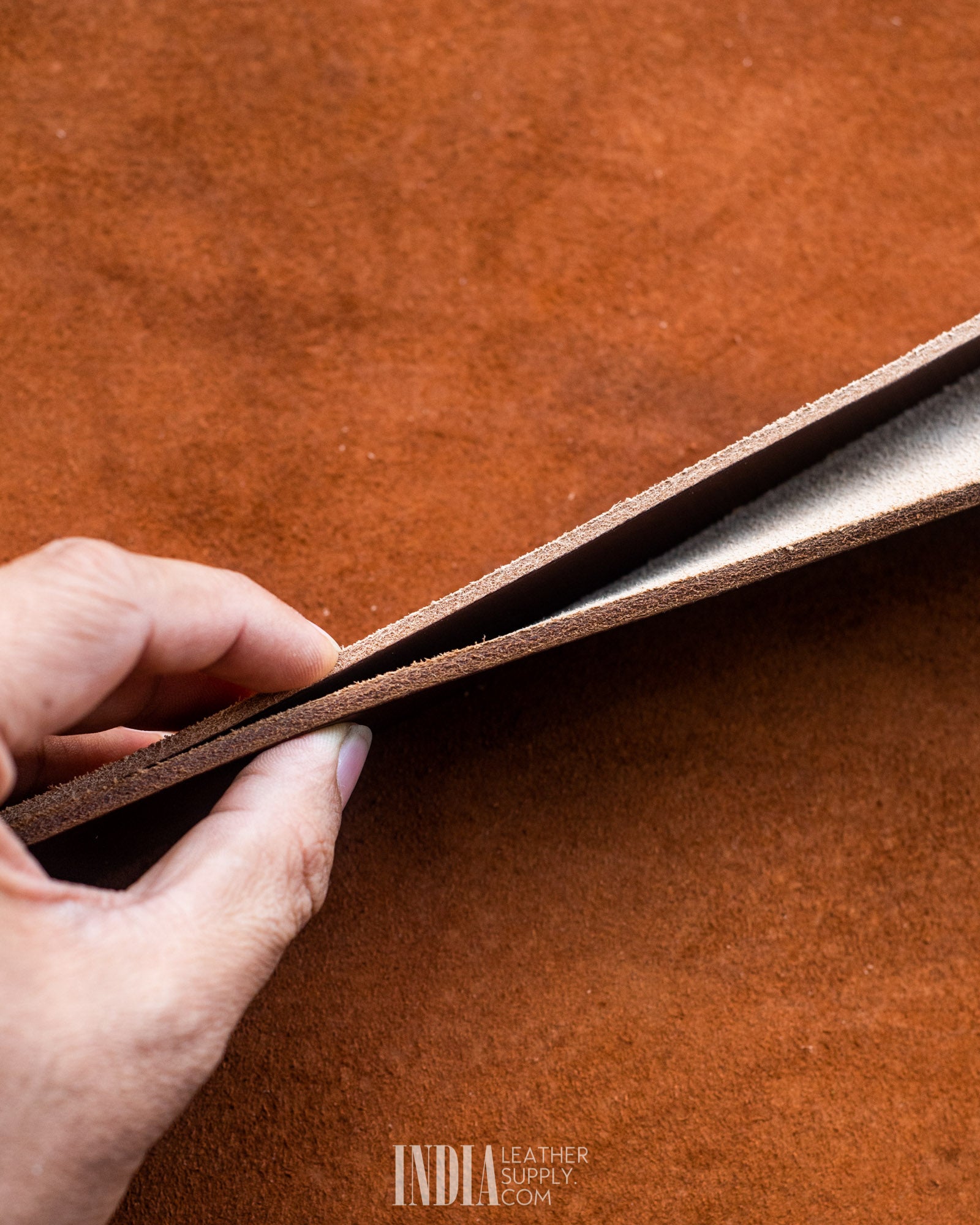 Belt Blank – Dark Brown | India Leather Supply