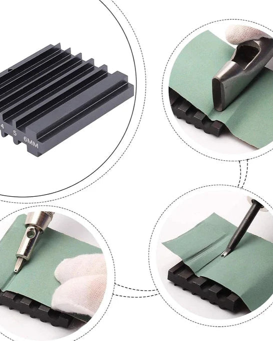 Beveller Edger Sharpening Square | India Leather Supply