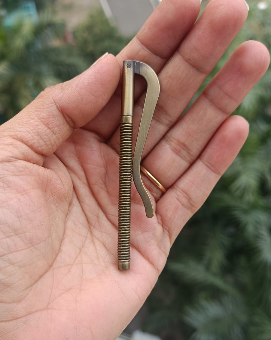 Brass Money Clip 80mm | India Leather Supply