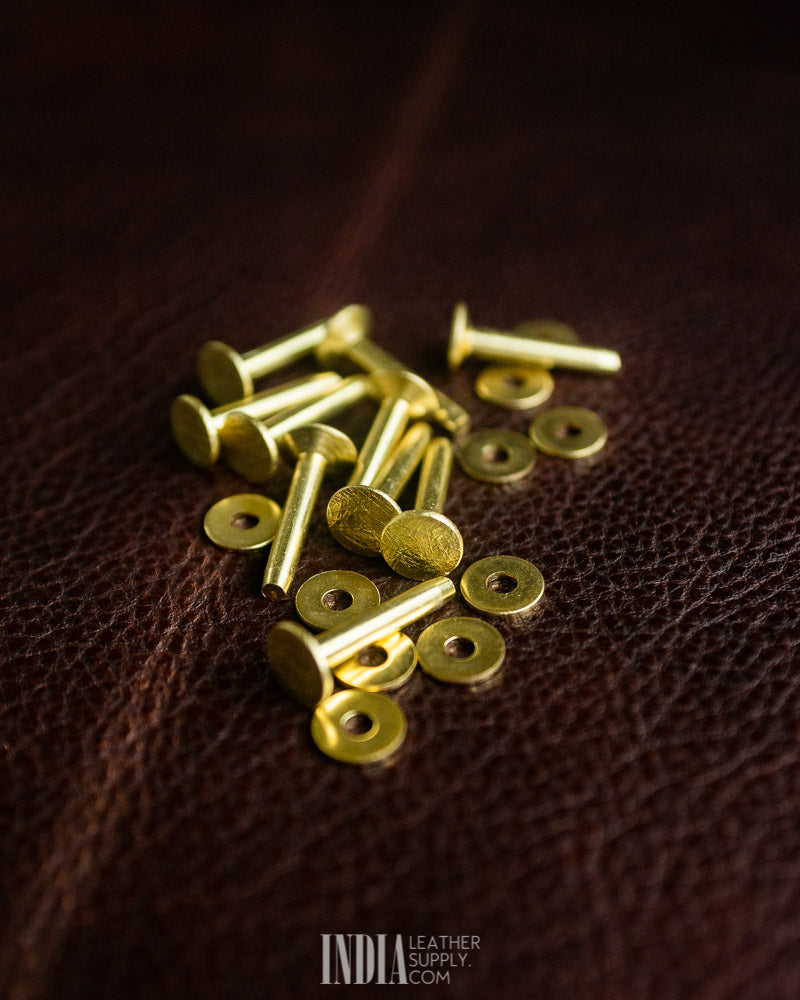 Brass Rivets | India Leather Supply