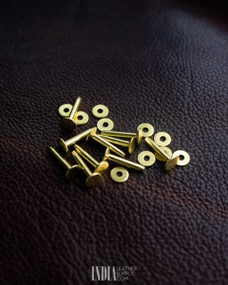 Brass Rivets | India Leather Supply