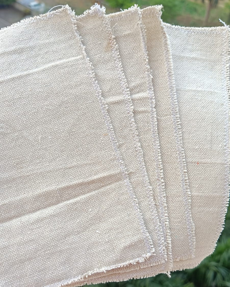 Canvas Burnishing Cloth Pack of 5 | India Leather Supply