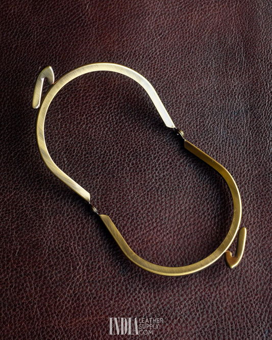 Clasp Lock Clutch Frame | India Leather Supply