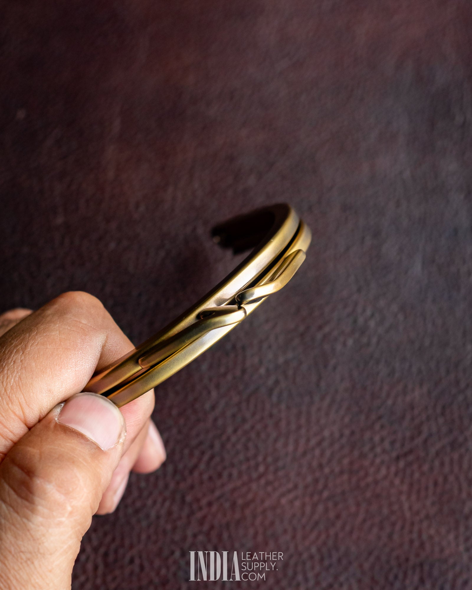 Clasp Lock Clutch Frame | India Leather Supply