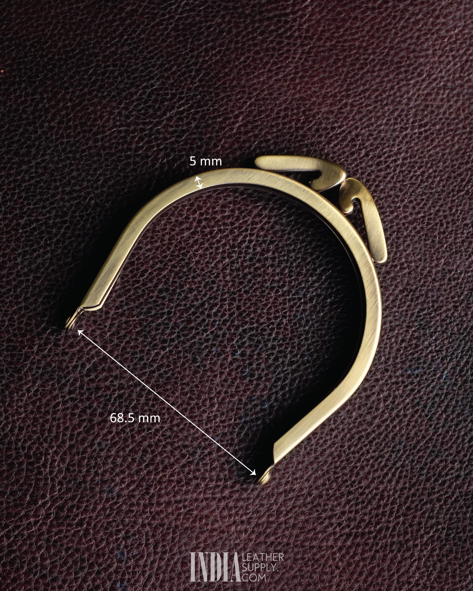 Clasp Lock Clutch Frame | India Leather Supply