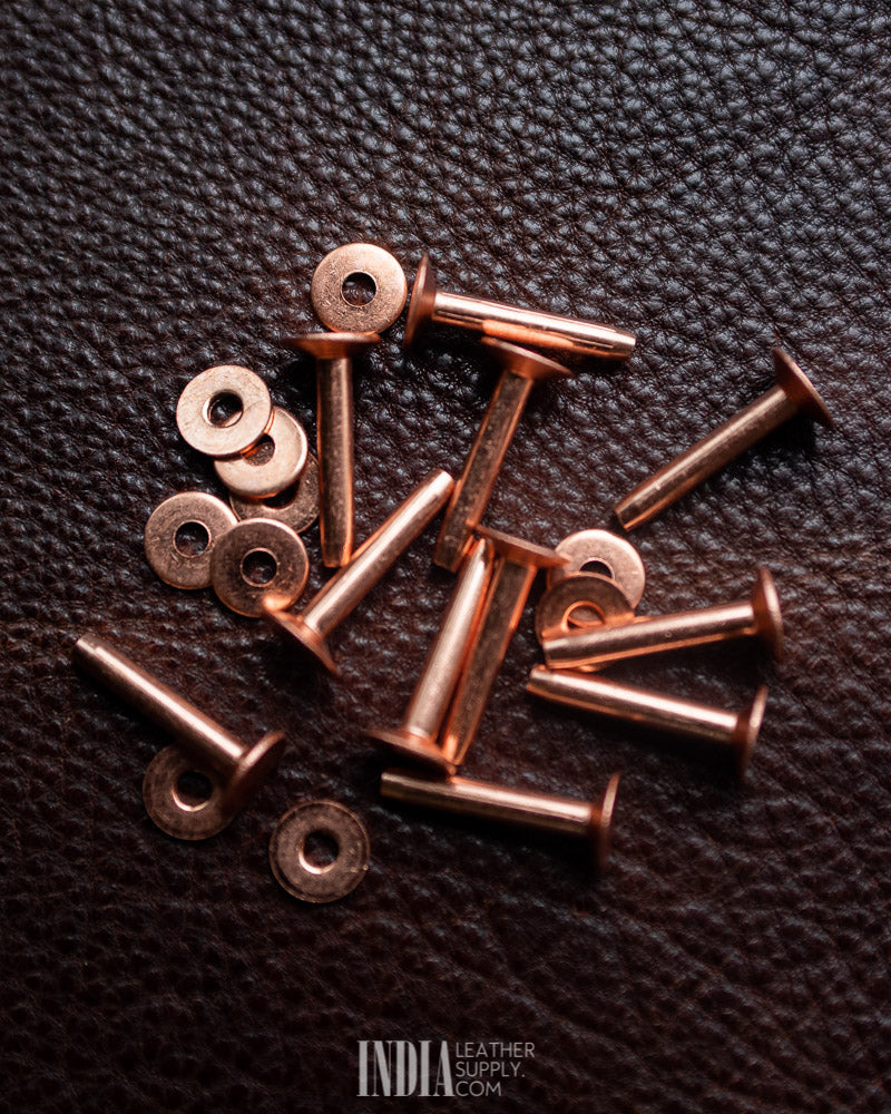 Copper Rivets | India Leather Supply
