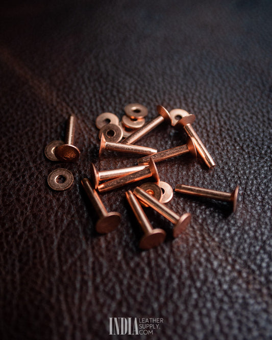 Copper Rivets | India Leather Supply