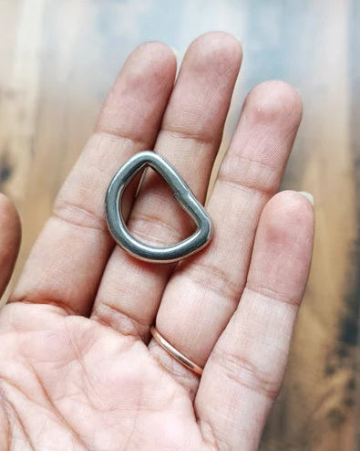D-Ring Stainless Steel | 16mm | India Leather Supply