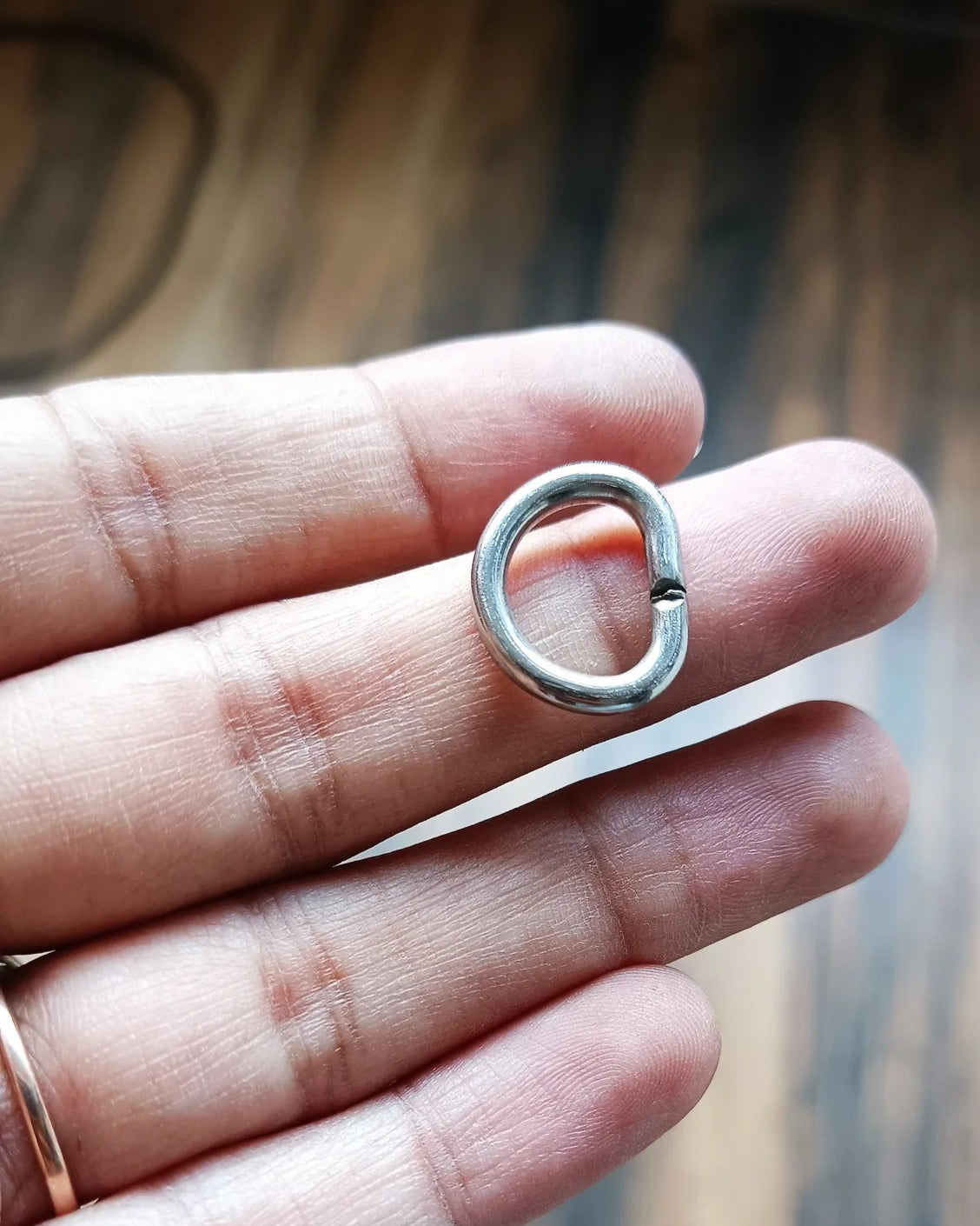 D-Ring Stainless Steel | 9.5mm | India Leather Supply