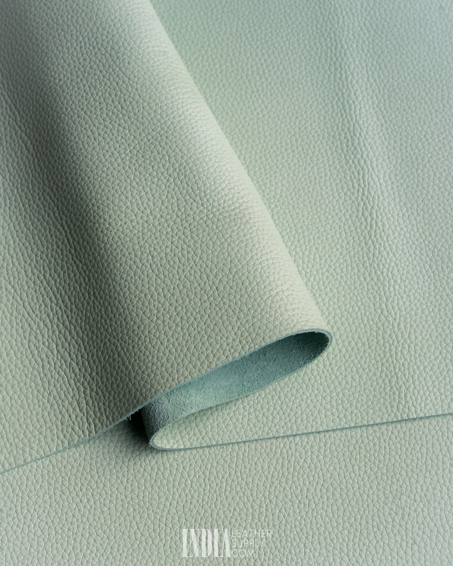 ECCO Sage Green Pebble Grain Leather 1.5-1.7mm | India Leather Supply