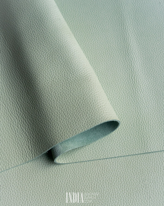 ECCO Sage Green Pebble Grain Leather 1.5-1.7mm | India Leather Supply