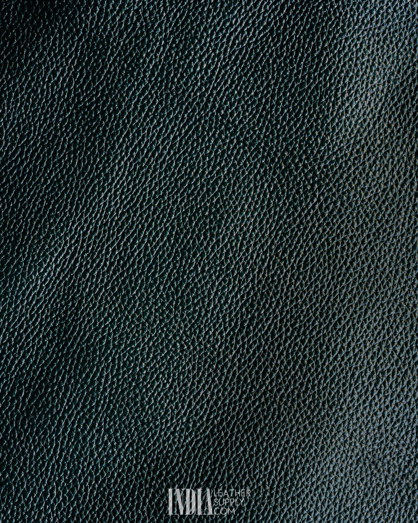 Ecco Tannery - Pebble Grain Forest Green - 1.6/1.8mm | India Leather Supply
