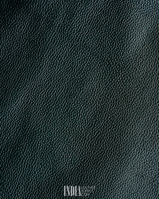 Ecco Tannery - Pebble Grain Forest Green - 1.6/1.8mm | India Leather Supply