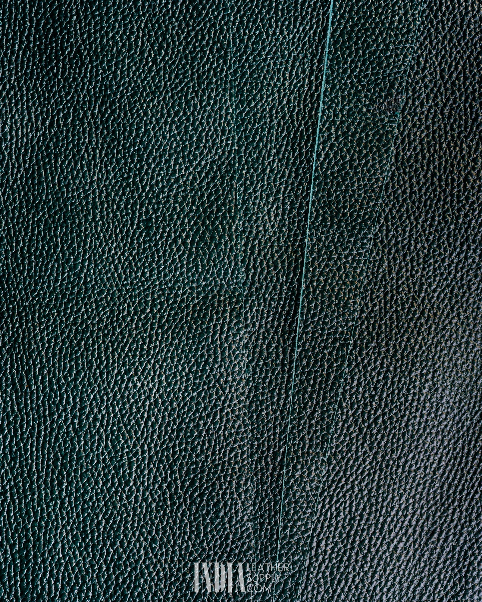 Ecco Tannery - Pebble Grain Forest Green - 1.6/1.8mm | India Leather Supply