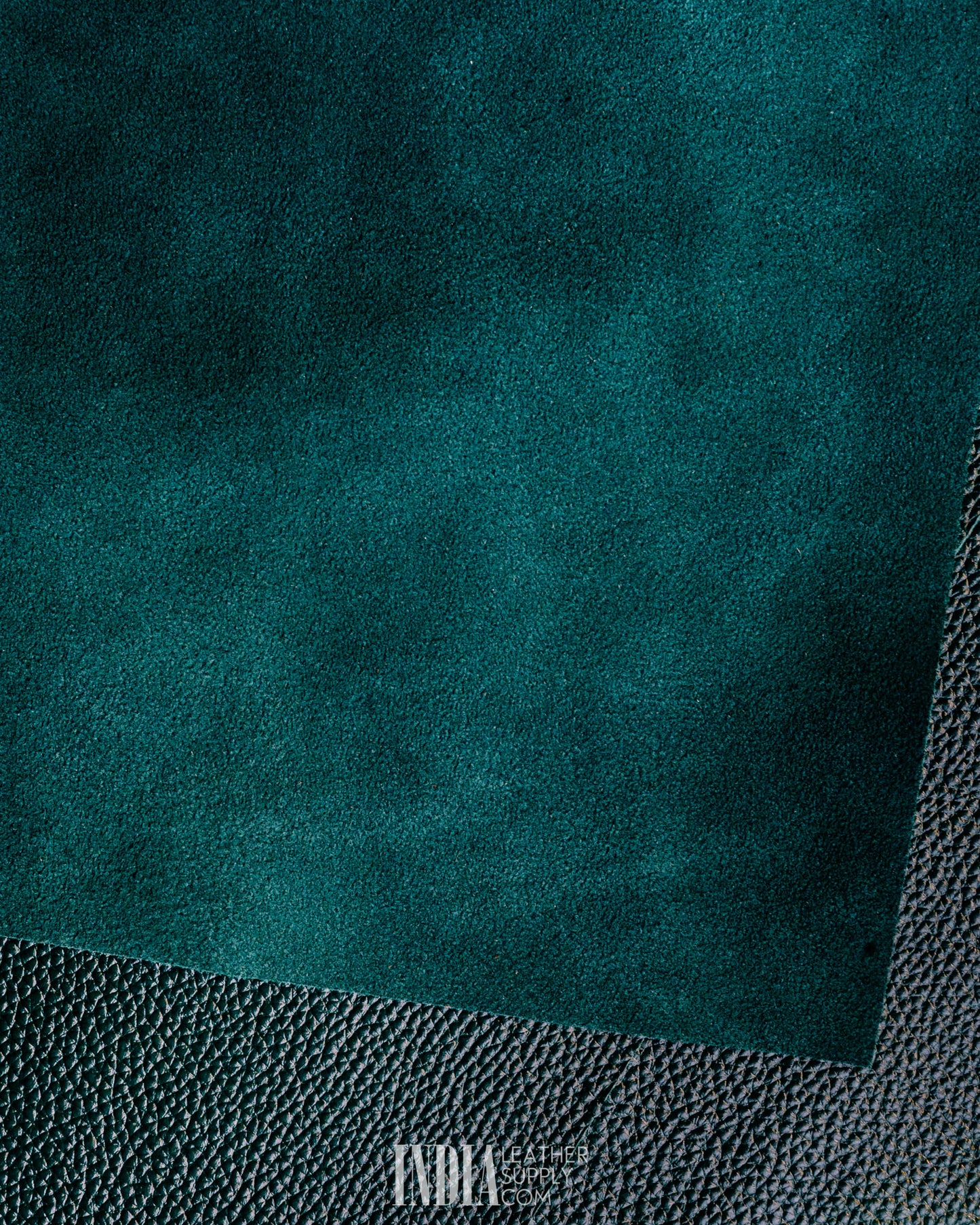 Ecco Tannery - Pebble Grain Forest Green - 1.6/1.8mm | India Leather Supply