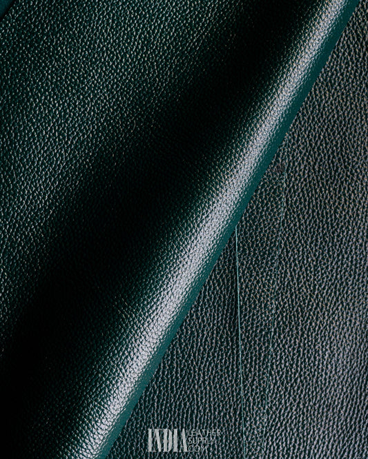 Ecco Tannery - Pebble Grain Forest Green - 1.6/1.8mm | India Leather Supply