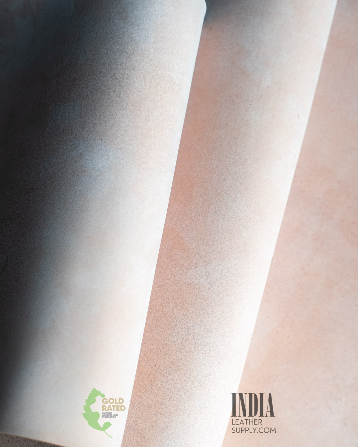Full Grain Buffalo Veg Tanned Crust Leather Natural | India Leather Supply