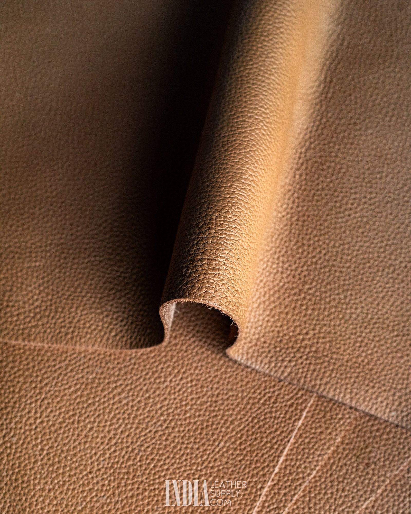 Hae Sung Aida - Milled Tan - 1.4/1.6mm | India Leather Supply