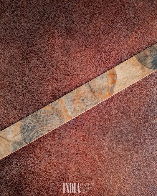 Hand-Dyed Artisan Leather Belt Strap 3.3-3.5mm | India Leather Supply