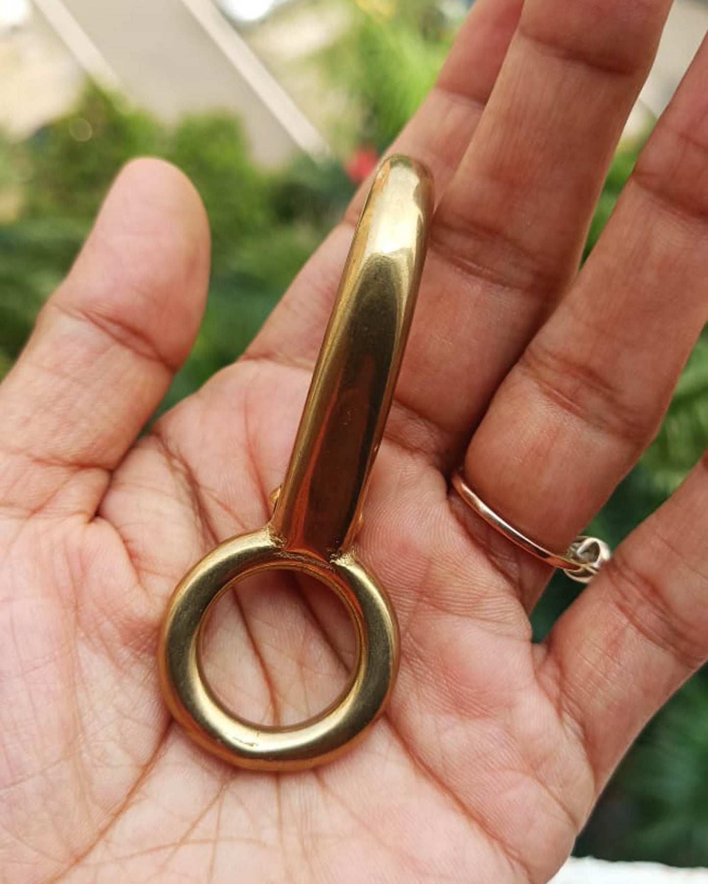 Kalinga Non Swivel Hook (Solid Brass) | 16x68mm | India Leather Supply