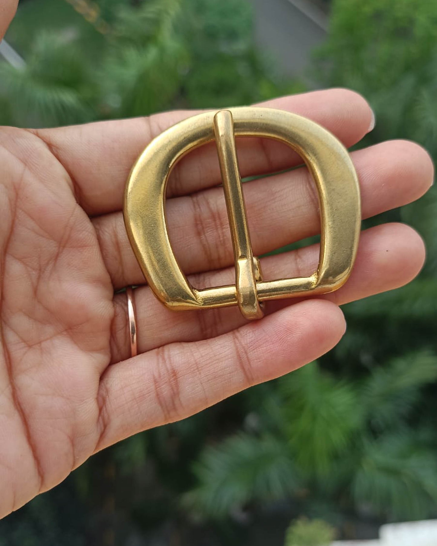Kasi Belt Buckle (Solid Brass) | 25mm | India Leather Supply